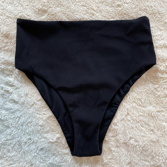 Lululemon Clear Water High Rise Ribbed Bikini Bottoms - Picture 4 of 6